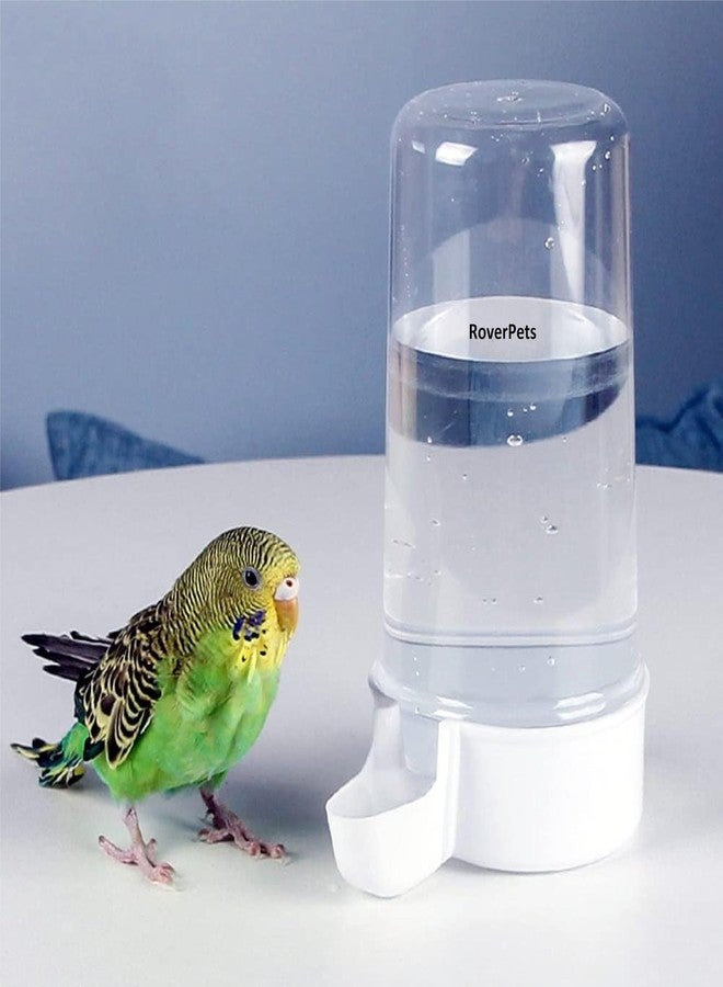 RoverPets Pet Bird Water Feeder, 6.7628 oz Parrot Water Dispenser, Bird Cage Suspended Automatic Water Dispenser for Parakeet Budgie Lovebirds Cockatiel I 2 PCS - Image 3